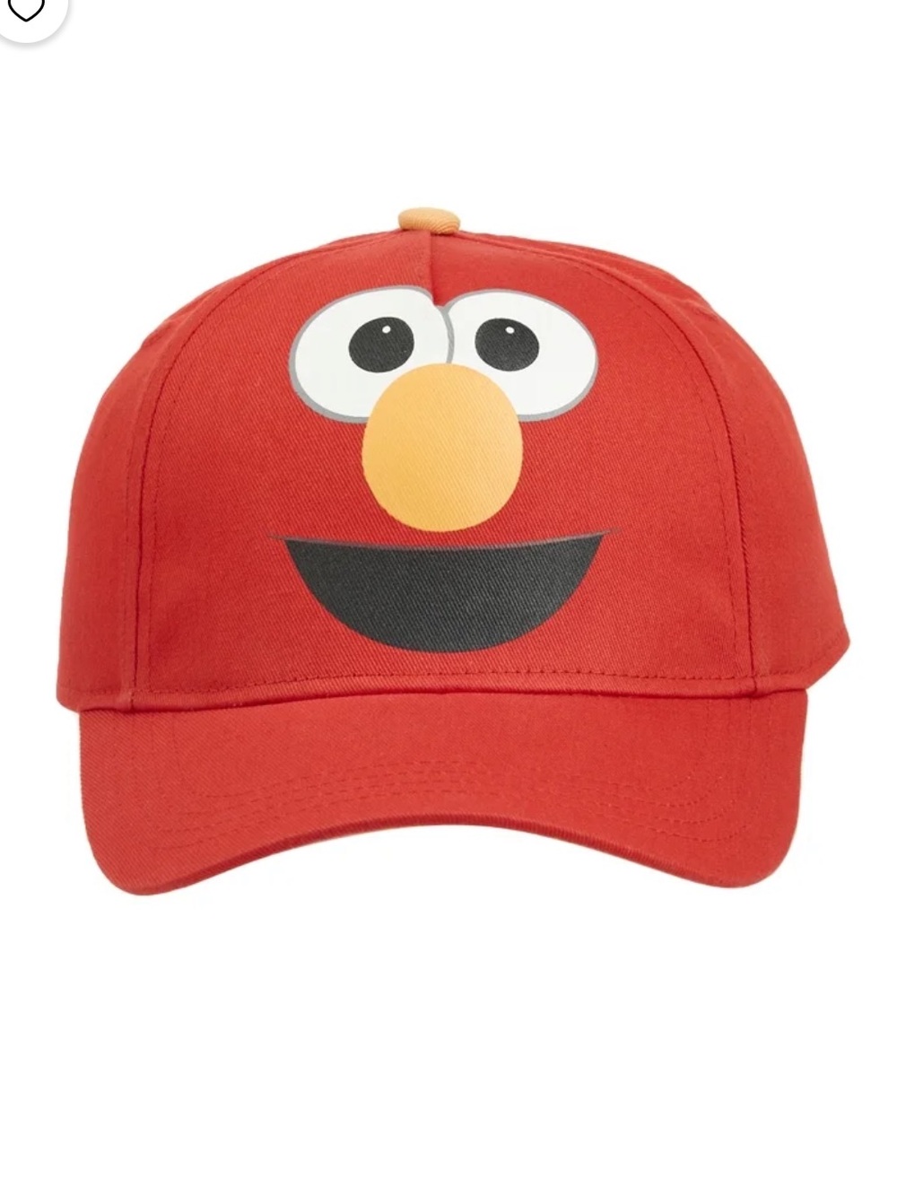 NWT Elmo Sesame Street Toddler Hat 2T-4T Red Baseball Cap Adjustable